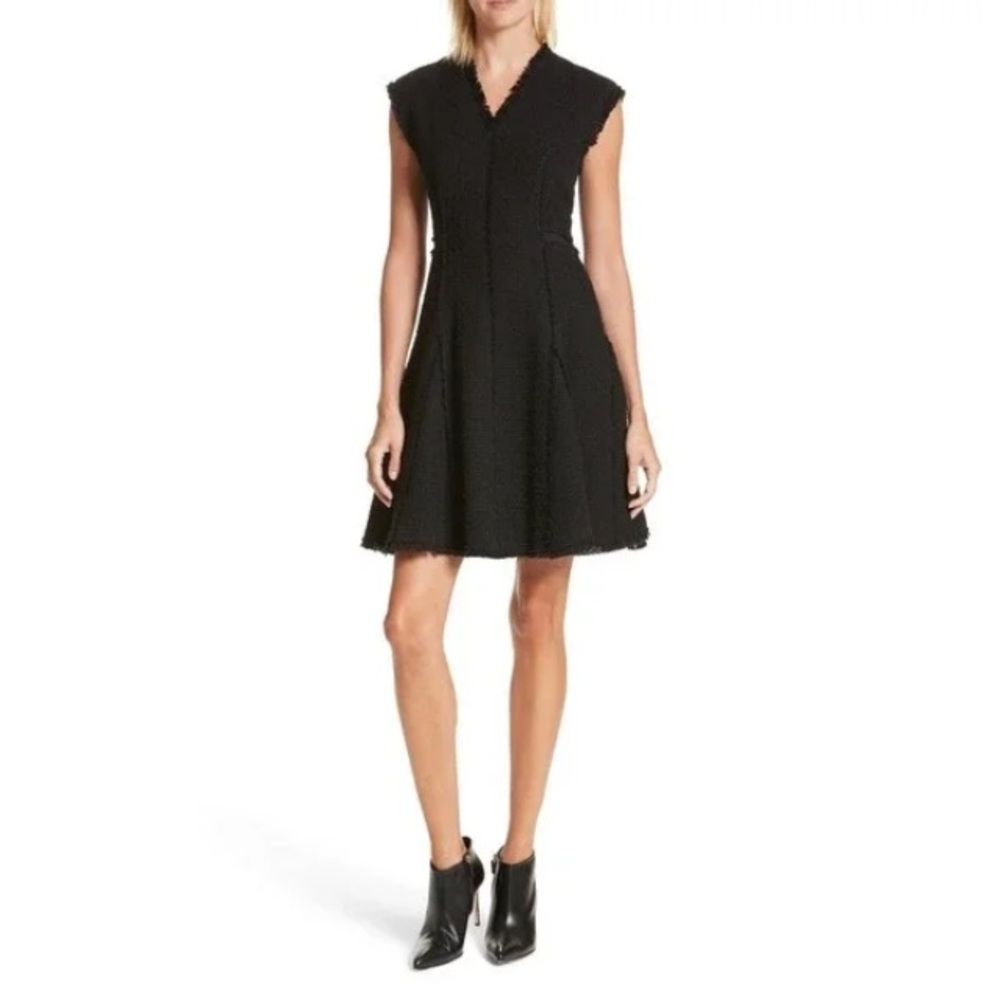 Rebecca Taylor Sleeveless Tweed Dress Size 4